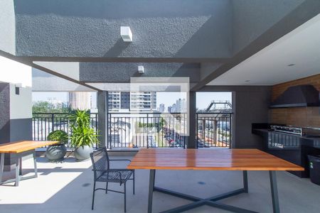 Studio para alugar com 28m², 1 quarto e sem vaga Studio para alugar com 28m², 1 quarto e sem vagaÁrea comum - Salão de festasfes