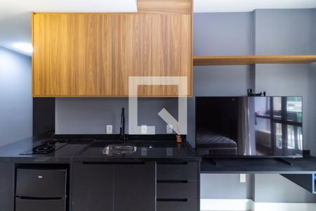 Studio para alugar com 28m², 1 quarto e sem vaga Studio para alugar com 28m², 1 quarto e sem vagaCozinha
