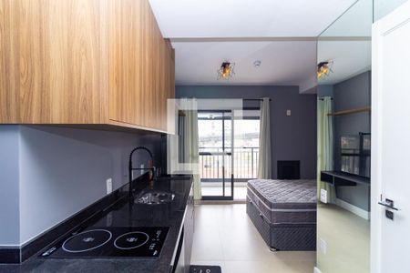 Studio para alugar com 28m², 1 quarto e sem vaga Studio para alugar com 28m², 1 quarto e sem vagaCozinha