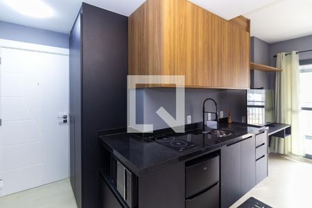 Studio para alugar com 28m², 1 quarto e sem vaga Studio para alugar com 28m², 1 quarto e sem vagaCozinha