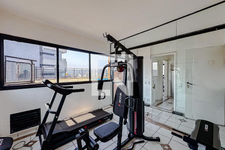Área comum - Academia de apartamento para alugar com 1 quarto, 42m² em Vila Mariana, São Paulo