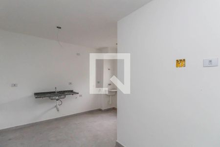 Sala/Cozinha de apartamento à venda com 2 quartos, 48m² em Quinta da Paineira, São Paulo