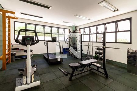 Área comum - Academia de kitnet/studio à venda com 1 quarto, 37m² em Vila Nova Conceição, São Paulo