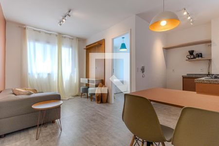 Sala de apartamento para alugar com 2 quartos, 37m² em Vila Buarque, São Paulo