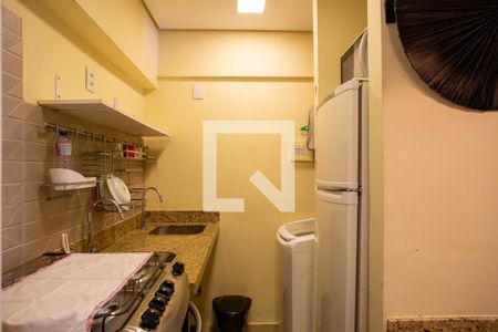 Studio à venda com 27m², 1 quarto e sem vagaCozinha e Área de Serviço