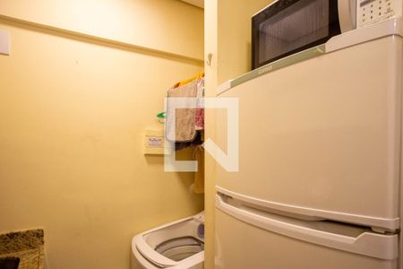 Studio à venda com 27m², 1 quarto e sem vagaCozinha e Área de Serviço