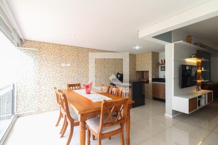 Varanda Gourmet  de apartamento à venda com 3 quartos, 97m² em Vila Gomes Cardim, São Paulo