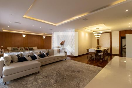 Sala de apartamento à venda com 4 quartos, 328m² em Tijuca, Rio de Janeiro