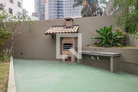 Apartamento para alugar com 82m², 1 quarto e 1 vagaChurrasqueira