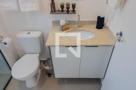 Apartamento à venda com 28m², 1 quarto e sem vagaBanheiro da Suíte