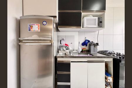 Cozinha de apartamento para alugar com 2 quartos, 48m² em Parque São Vicente, Santo André