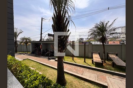 Vista da sala de apartamento para alugar com 2 quartos, 48m² em Parque São Vicente, Santo André