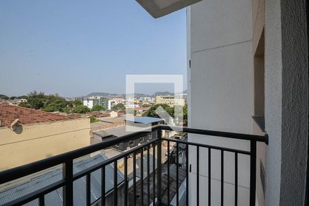 Varanda de kitnet/studio à venda com 1 quarto, 37m² em São Cristóvão, Rio de Janeiro