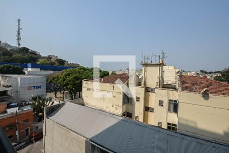 Varanda de kitnet/studio à venda com 1 quarto, 37m² em São Cristóvão, Rio de Janeiro