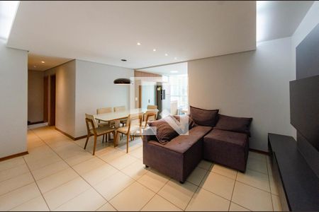 Sala de apartamento à venda com 3 quartos, 90m² em Buritis, Belo Horizonte