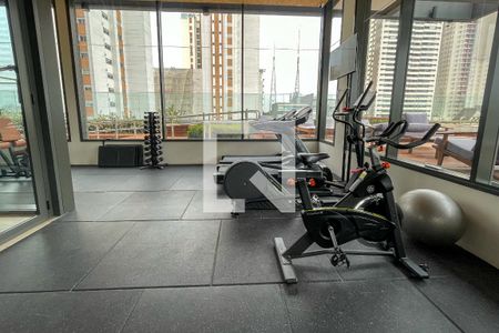 Studio para alugar com 28m², 1 quarto e sem vaga Studio para alugar com 28m², 1 quarto e sem vagaÁrea comum - Academia