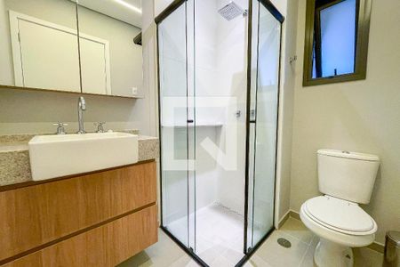 Studio para alugar com 28m², 1 quarto e sem vaga Studio para alugar com 28m², 1 quarto e sem vagaBanheiro