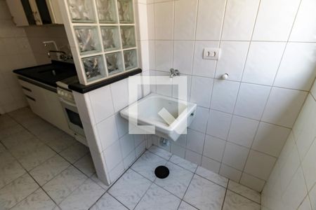 Apartamento à venda com 55m², 2 quartos e 2 vagasDetalhe da area de serviço