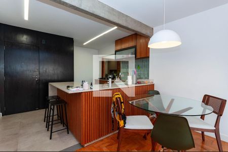 Apartamento à venda com 100m², 2 quartos e 1 vagaCozinha Americana