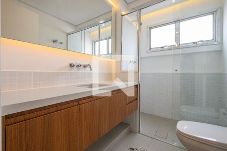Suíte - Banheiro de apartamento para alugar com 1 quarto, 84m² em Sumarezinho, São Paulo