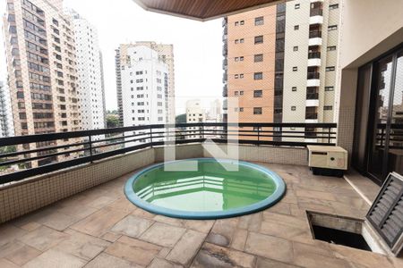 Apartamento à venda com 300m², 4 quartos e 4 vagas Apartamento à venda com 300m², 4 quartos e 4 vagasVaranda gourmet