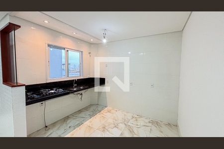 Sala de Jantar - Cozinha de apartamento para alugar com 2 quartos, 105m² em Vila Marina, Santo André