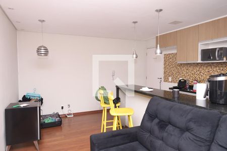 Sala de apartamento para alugar com 2 quartos, 45m² em Vila Zefira, São Paulo