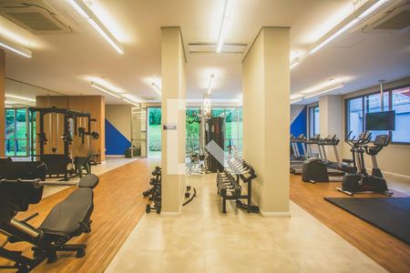 Apartamento para alugar com 43m², 1 quarto e sem vagaÁrea comum - Academia