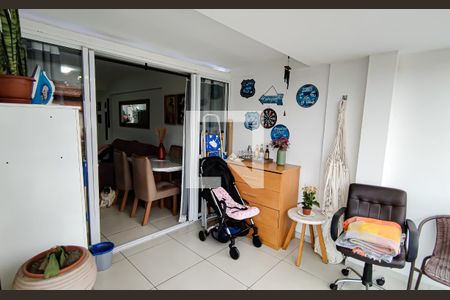 sala - varanda de apartamento à venda com 2 quartos, 65m² em Curicica, Rio de Janeiro