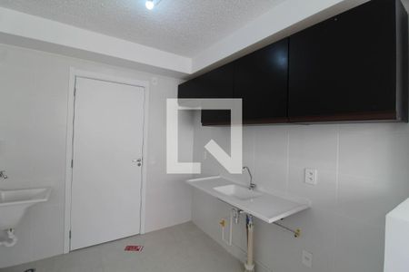 Sala/Cozinha de apartamento para alugar com 1 quarto, 27m² em Brás, São Paulo