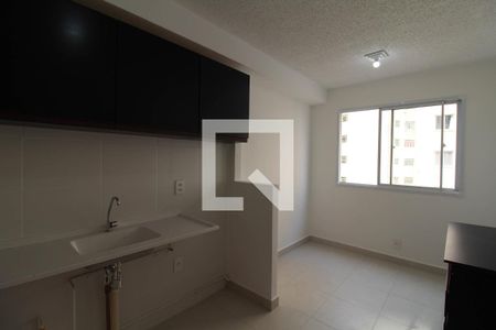 Sala/Cozinha de apartamento para alugar com 1 quarto, 27m² em Brás, São Paulo