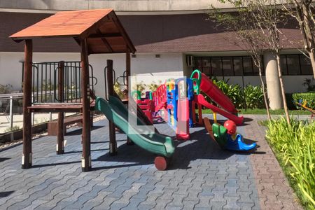 Área Comum - Playground de apartamento para alugar com 1 quarto, 45m² em Pompéia, Santos
