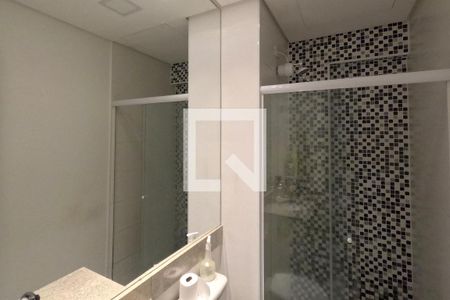 Suíte do Quarto de apartamento para alugar com 1 quarto, 45m² em Pompéia, Santos