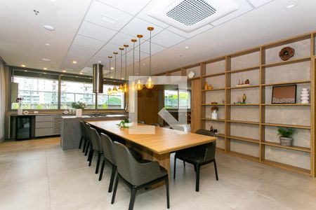 Studio para alugar com 25m², 1 quarto e sem vagaÁrea comum - Salão de festas