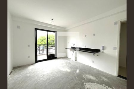 Sala/Cozinha de apartamento à venda com 1 quarto, 37m² em Bosque da Saúde, São Paulo