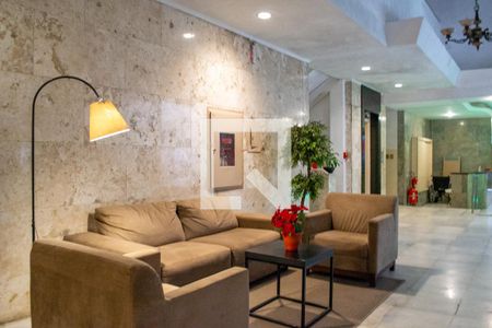 Apartamento à venda com 125m², 2 quartos e sem vagaHall do predio