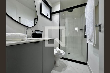 Studio para alugar com 26m², 0 quarto e sem vaga Studio para alugar com 26m², 0 quarto e sem vagaBanheiro