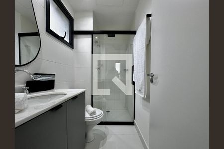 Studio para alugar com 26m², 0 quarto e sem vaga Studio para alugar com 26m², 0 quarto e sem vagaBanheiro