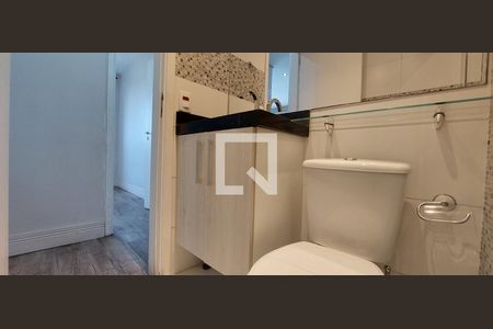 Lavabo de apartamento para alugar com 3 quartos, 66m² em Vila Metalúrgica, Santo André