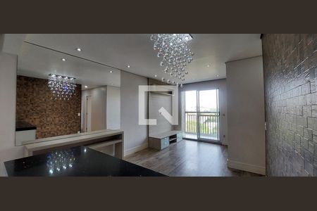 Sala de apartamento para alugar com 3 quartos, 66m² em Vila Metalúrgica, Santo André