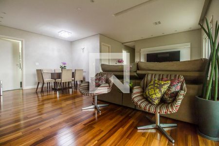 Sala de apartamento à venda com 3 quartos, 133m² em Tamboré, Santana de Parnaíba