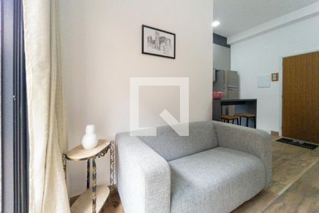 Sala de apartamento para alugar com 1 quarto, 51m² em Pinheirinho, Vinhedo