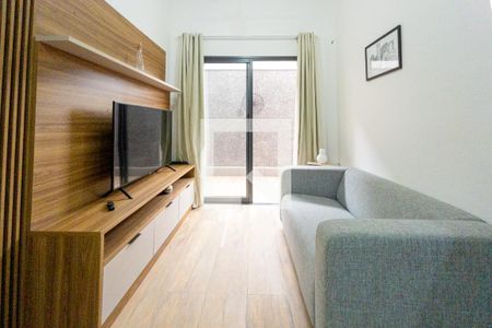 Sala de apartamento para alugar com 1 quarto, 51m² em Pinheirinho, Vinhedo