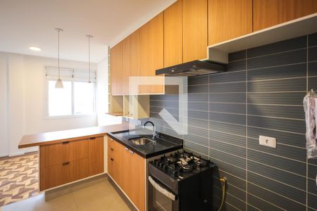 Sala e Cozinha de apartamento para alugar com 2 quartos, 55m² em Aclimação, São Paulo