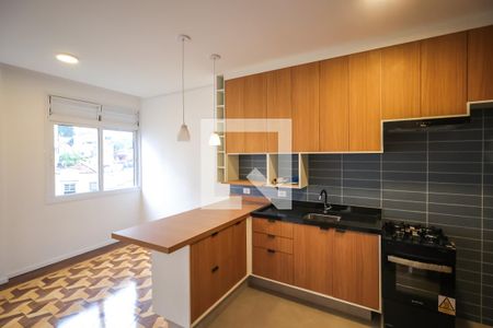 Sala e Cozinha de apartamento para alugar com 2 quartos, 55m² em Aclimação, São Paulo
