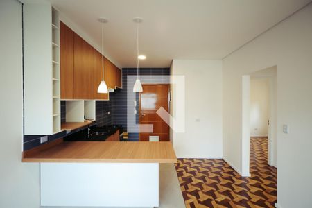 Sala e Cozinha de apartamento para alugar com 2 quartos, 55m² em Aclimação, São Paulo