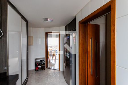 Cozinha de apartamento à venda com 3 quartos, 100m² em Campestre, Santo André