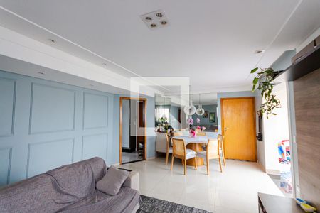 Sala de apartamento à venda com 3 quartos, 100m² em Campestre, Santo André