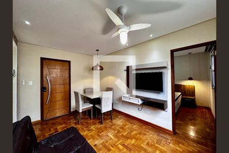 Sala de apartamento para alugar com 1 quarto, 43m² em Alto da Boa Vista, São Paulo