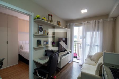 Sala de apartamento à venda com 1 quarto, 29m² em Jardim Caravelas, São Paulo